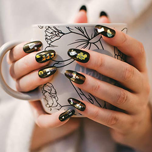 6 Pieces Thanksgiving Stamping Plates Fall Nail Stamping Plates Nail Stamper Templates Nail Design Stamps Stencils for Nail Design Decoration