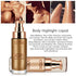 KYDA Body Luminizer, Waterproof Moisturizing and Glow For Face & Body, Radiance All In One Makeup, Face Body Glow Illuminator, Body Highlighter 1fl.oz.-101 Rose Gold
