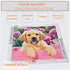 3ABOY Dog Diamond Art Kits for Kids,5D DIY Dog Diamond Painting Kits for Adults Animal Dog for Home Wall Decor(13.8X13.8inch) (ym001 Dog)