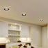 Designers Fountain EVL6733CBZ30 Bronze Trim Integrated LED Recessed Ceiling Light, 3000K, 90 Cri, 670 Lm, 5/6 inches
