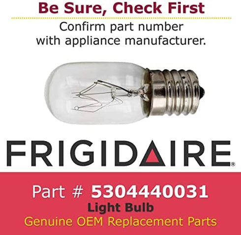 Frigidaire 5304440031 Light Bulb Microwave, Multicolored
