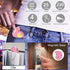 LUXSWAY Rechargeable Book Light for Reading, 3 Brightness Levels, Portable Reading Lamp for Books Clip-on, Eye Care Book Light for Kid with Flexible Neck, Bookmark Light for Adult Bookworm -Pink