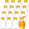 Bekith 16 Pack Empty Plastic Honey Bottles, 6.6oz Plastic Honey Jars with Flip-top Caps, Squeeze Honey Bottle Container for Storing and Dispensing