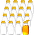 Bekith 16 Pack Empty Plastic Honey Bottles, 6.6oz Plastic Honey Jars with Flip-top Caps, Squeeze Honey Bottle Container for Storing and Dispensing