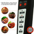 Digital Meat Thermometer Fork for Grilling and Barbecue Very Fast Read with Electronic Ready Alarm Quick Accurate Temperature for Any Grilled Food, Steak, Pork, Chicken on Patio or Outside Kitchen