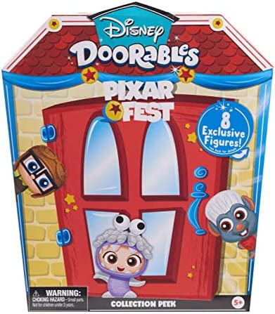 Disney Doorables Pixar Fest Collection Peek, Kids Toys for Ages 5 Up