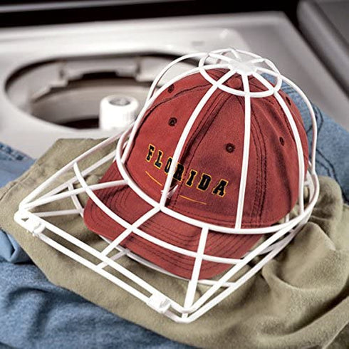 Hat Washer for Baseball Caps,3 Pack Hat Cleaner Holder for Washing Machine,Baseball Hat Washer for Dishwasher,Hat Forms for Washing,Ball Cap Cage,Hat Cleaning Frame Protector for Flat Curved Bill