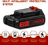 LBXR20 3000mAh Replacement for Black and Decker 20V Lithium Battery Compatible with B and D 20-Volt Max LBX20 LB20 LST220 LBXR20B-2 LBX4020 LBXR2020-OPE LB2X4020-OPE Cordless Power Tools