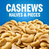 Planters Salted Cashew Halves & Pieces (14 oz Canister)