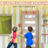 ArtCreativity Over The Door Basketball Hoop Game - Includes 1 Mini Basketball and 1 Net Hoop, Indoor Basketball Set for Home, Office, Bedroom, Cool Birthday Gift for Boys and Girls