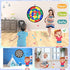 Dart Board for Kids Double Sided with 16 Sticky Balls 2 Hooks, Party Games Stocking Stuffers Dinosaur Target Toys for 3 4 5 6 7 8 9 10 11 12 Year Old Boys and Girls