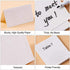 Toncoo 100Pcs Premium Place Cards, Blank Small Table Cards, 2" x 3.5" Escort Cards, Name Cards, Wedding Place Cards for Wedding, Table, Dinner Parties, Seating Cards