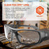 Ergodyne Skullerz Odin Safety Glasses, ANSI Z87 Impact Resistant, Durable Full Frame