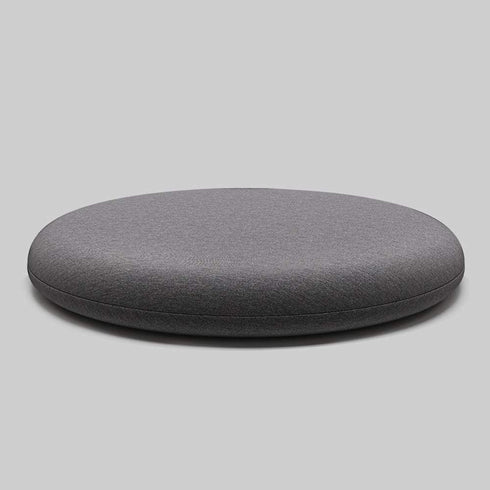 Zituop Stool Cushion Round Comfortable Memory Foam Padded Stool Covers Bar Seat Cushion with Elastic and Non-Slip Band (Dark Grey, 13.8inch)