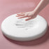 Zituop Stool Cushion Round Comfortable Memory Foam Padded Stool Covers Bar Seat Cushion with Elastic and Non-Slip Band (Light Grey, 13.8inch)