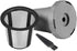 PREMIUM FILTERS DIRECT Reusable Coffee Filter fits KEURIG Classic 1.0 & Cuisinart Single Serve Brewers replaces your KEURIG My K-Cup / Cuisinart Filter + Micro Cleaning Brush