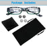 Reading Glasses with Light Bright LED Readers with Lights Reading Glasses Lighted Magnifier Nighttime Reader Compact Full Frame Eyewear Clear Vision Unisex Clear Vision Lighted Eye Glasses?+400