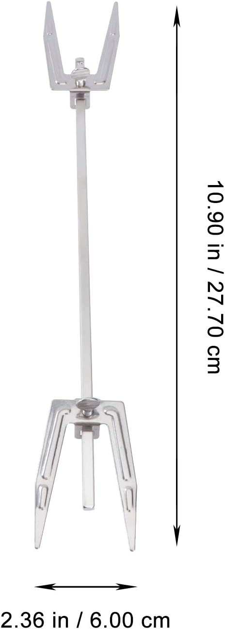 Cabilock Air Fryer Universal Rotisserie Baking Stainless Steel Creative Rotating Roast Chicken Fork Grill Rotisserie for Home Kitchen