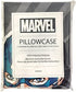Jay Franco Marvel Avengers Mightiest Heroes 1 Pack Pillowcase - Double-Sided Kids Super Soft Bedding - Features Iron Man, Captain America, Thor & Hulk (Official Marvel Product)