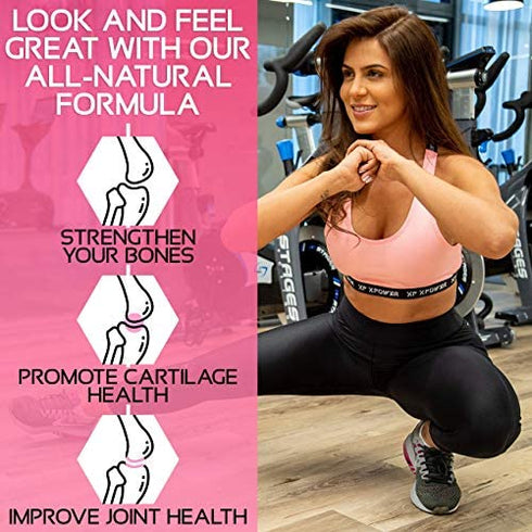 Multi Collagen Pills with Hyaluronic Acid and Vitamin C, Biotin - Type I, II, III, V, X Hydrolyzed Collagen Protein; Healthy Hair, Skin, Nails, Joints -120- Collagen Peptides Capsules for Women & Men