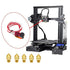 3D Printer Parts Ender 3 Hotend Assembled Ender 3 Pro Extruder Kit 24V 40W for Creality Ender 3 / Ender 3 Pro/Ender 3 V2 with Silicon Cover and 0.4mm Nozzles