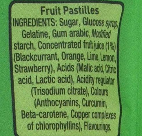 Rowntree Fruit Pastilles Bag 143g
