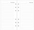 EvZ A6 Refill to Do Paper, 6 Holes Ring Binder Filler for 7 Inches Refillable Journal Notebook Diary Organizer Planner Inserts, 80 Sheets / 160 Pages