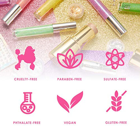 Winky Lux Rainbow Tinted Lip Balm, pH Lip Balm, pH Lipstick Color Changing with Jojoba Oil, Color Changing Lip Balm, Pineapple Scented Vegan Lip Balm