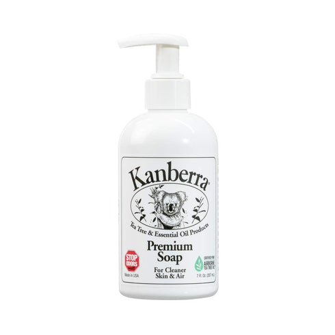 Kanberra Premium Soap | Made with Tea Tree Oil (White)