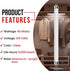 BULBMASTER F8T5 Fluorescent Light Bulbs - F8 T5 8W 4100K Fluorescent 12" Under Cabinet Light Bulbs Cool White 12” Linear T5 380 Lumens - Under The Counter Small Fluorescent Light Bulb - Pack of 6