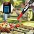 Digital Meat Thermometer Fork for Grilling and Barbecue Very Fast Read with Electronic Ready Alarm Quick Accurate Temperature for Any Grilled Food, Steak, Pork, Chicken on Patio or Outside Kitchen