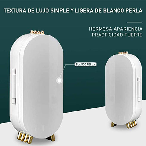 Fashion Small Foldable Jewelry Display Earrings Rings Organizer Box Jewelry Travel Case Small for Women Hanging Necklace Jewelry Storage Box 4 Doors Foldable Screen Necklace Display Rack Jewelry Organizer for Earrings with Mirror (WHITE)