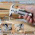 VEITORLD All in One Survival Tools Small Hammer Multitool, Gifts for Dad from Kids Valentines Day, Unique Birthday Gift Ideas for Dad Men Him from Daughter Son, Cool Gadgets Stocking Stuffers for Men