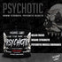 Insane Labz Psychotic Black Edition Mid Stimulant Pre Workout Powder, Energy Focus Pumps, Loaded with Creatine Beta Alanine Taurine Fueled by AMPiberry, 35 Servings Watermelon