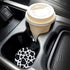 Car Coasters for Drinks Absorbent, Cute Car Coasters for Women & Man,Cup Holder Coasters for Your Car with Fingertip Grip, Auto Accessories for Women & Lady,Snow Leopard Pack of 2?Cow?