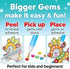Creativity for Kids Big Gem Diamond Painting Kit - Create Your Own Holiday Stickers & Suncatchers - Diamond Art for Kids