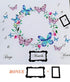 Baby Monthly Milestone Blanket Infant First Year Beauty Butterfly Milestone Blanket