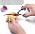 Purple Dragon Professional 7.0/8.0 inch Pet Grooming Hair Cutting Scissor and 6.75/8.0 inch Dog Chunker Shear - Japan 440C Stainless Steel for Pet Groomer or Family DIY Use (Chunker Scissor)