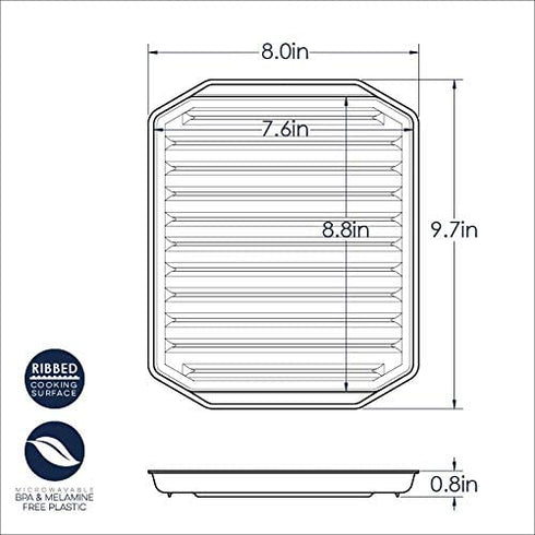 Nordic Ware Microwave Compact Bacon Rack