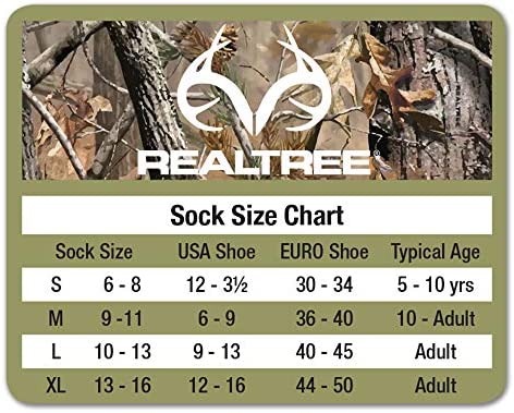 Realtree Girl Women's Heavy Wool Blend Boot Socks (1-Pair), Olive, Medium