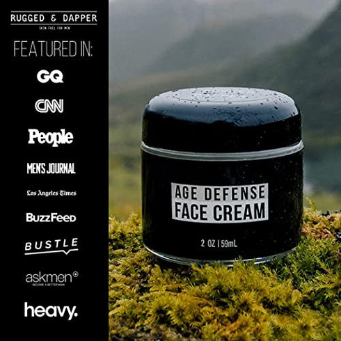 Face Moisturizer for Men, Premium Face Lotion for Men, Ultra-Hydration Face Cream for Men, Anti Aging Cream for Men, Natural Ingredients include, Hyaluronic Acid, Aloe Vera and Glycolic Acid