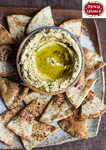 Spicy World Za'atar 7 Ounce LARGE Bag | Traditional Middle Eastern Zatar Spice Blend with Thyme & Sumac | Zaatar Seasoning