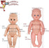 Young Buds Set of 5 for 12-13-14 Inch Newborn Reborn Alive Doll Baby Doll Clothes Dress Costumes Gown Outfits with Feeding Bottle Birthday Xmas Present Wrap