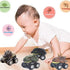 Dinosaur Toys for 3 Year Old Boys, 4-Pack Dinosaurs Car Toys for 2 3 4 5 6 7 Year Old Boys Girls, Stocking Stuffers for Kids, Easter Basket Stuffers, Pull Back Vehicles, Christmas Birthday Gifts