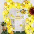 105 PCS Sunflower Birthday Decorations Sunflower Party Supplies, Sunflower Banner, Artificial Sunflower Garland, Sunflower Cake Toppers,Sunflower Balloons for Birthday Party Wedding Baby Shower Decor