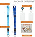 MNGARISTA Cruise Lanyards, Adjustable Lanyard with Retractable Reel, Waterproof ID Badge Holder for All Cruises Ships Key Cards, 2pack