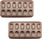 2 Pack Madeleine Pan, CGGYYZ 12 Cavity Heavy Duty Shell Shape Baking Mold Nonstick Cookie/Cake/Scone Pan Whoopie Pie Pan for Oven Baking