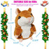 Tockrop Talking Hamster Mouse Plush Interactive Toy Repeat What You Say Mimicry Pet Talking Record for Early Learning