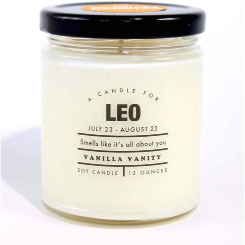 Whiskey River Soap Co. 13oz Astrology Candle (Leo)