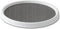 Copco Basics Non-Skid Pantry Cabinet Lazy Susan Turntable, 12-Inch, White/Gray